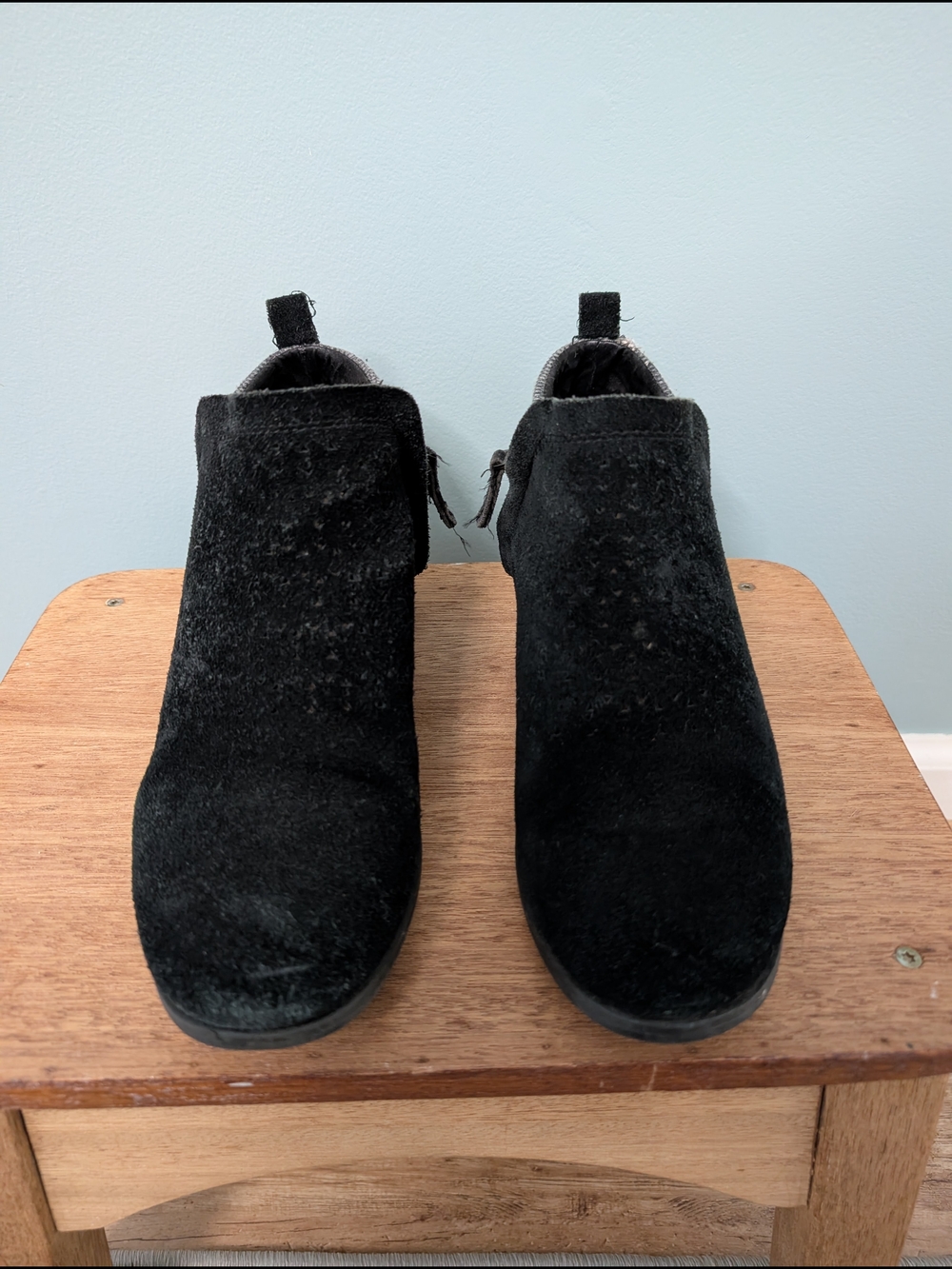 Toms Black Cozy Lined Slip-On Shoe
